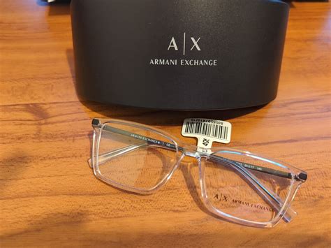 who makes armani exchange glasses.